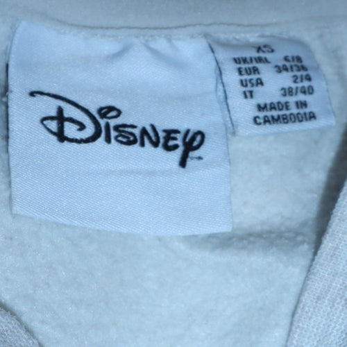 Disney Womens Grey Winnie the Pooh Pullover Sweatshirt M