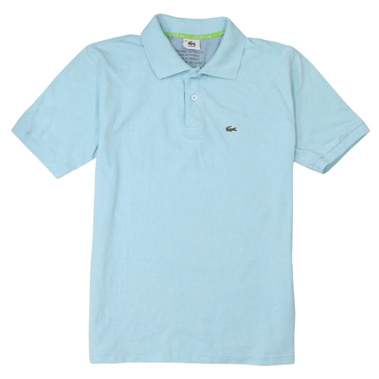 Lacoste Men's Blue Regular Fit Cotton Polo Shirt Size S