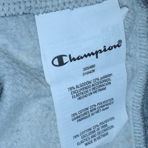 Champion Boys Grey Pullover Crew Neck Sweatshirt 13-14 Years Fleece Logo