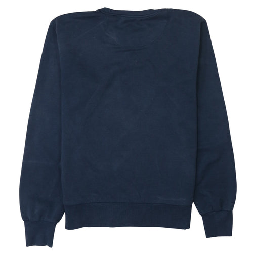 Ellesse Men's Blue Pullover Sweatshirt L Graphic Print Retro Style
