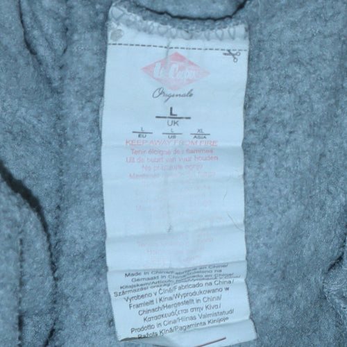 Lee Cooper Men's Grey L Pullover Sweatshirt Crew Neck Fleece