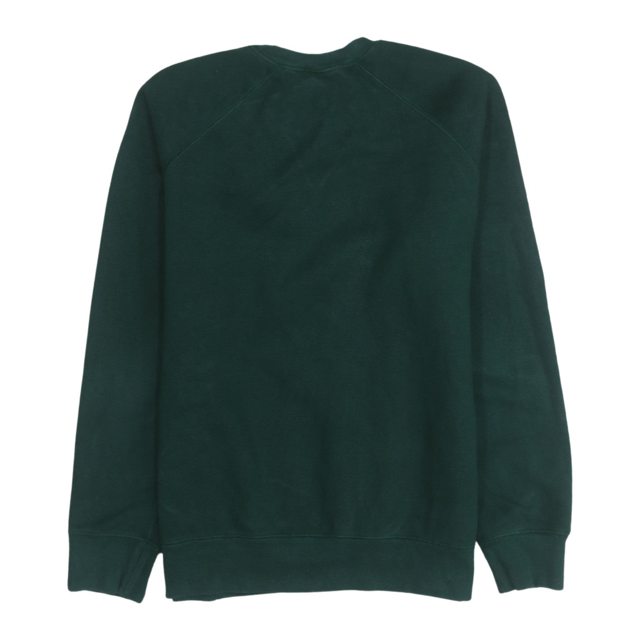 Carhartt Men's Green Pullover Crew Neck Fleece Sweatshirt Size L