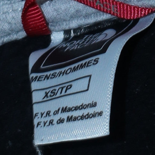 The North Face Men's Black XS Pullover Hoodie Fleece Lined