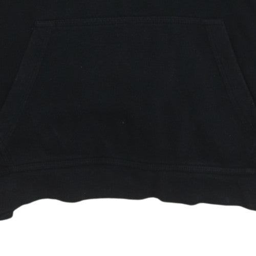 Nike Boys Black XL Pullover Hoodie Standard Fit Fleece Sweatshirt