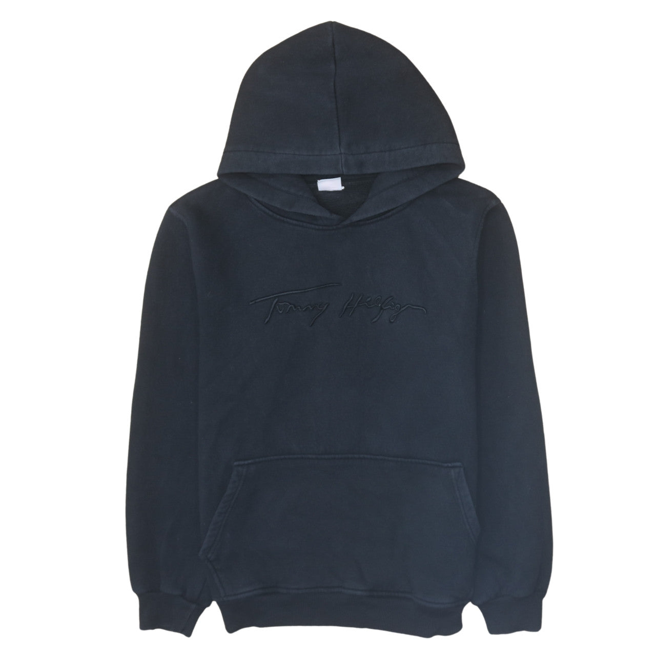 Tommy Hilfiger Men's Black Embroidered Pullover Hoodie M