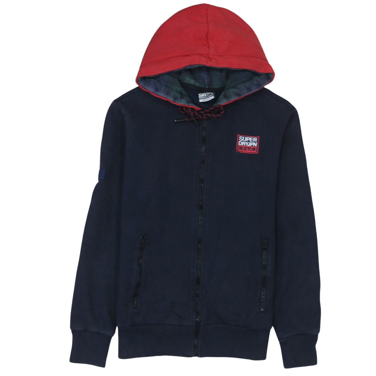 Superdry Men's Multicoloured Full Zip Hoodie Medium