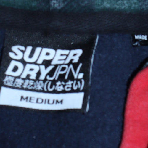 Superdry Men's Multicoloured Full Zip Hoodie Medium