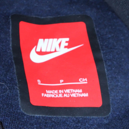 Nike Men's Blue Full Zip Hoodie S Fleece Sportswear