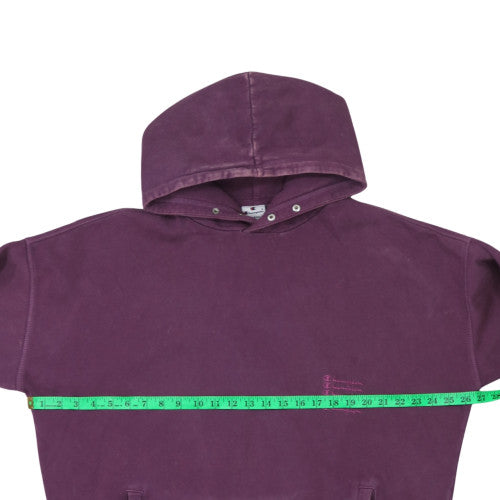 Champion Womens Purple Pullover Hoodie Size L Cotton Blend
