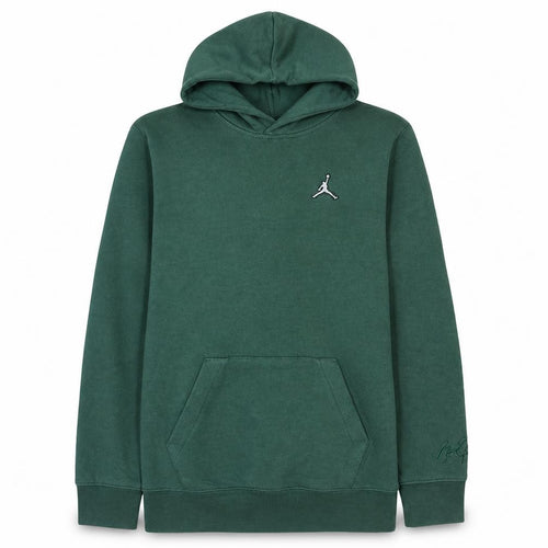 Jordan Boys Green Pullover Hoodie Size 14 Years Fleece Cotton Sweatshirt