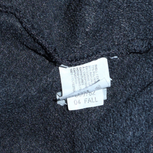 GAP Womens Black Small Pullover Hoodie with Logo and Kangaroo Pocket