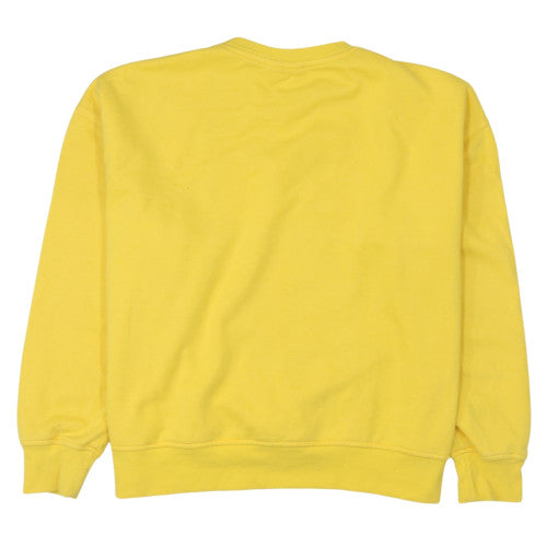 Disney Primark Womens Yellow Winnie the Pooh Sweatshirt M 12/14