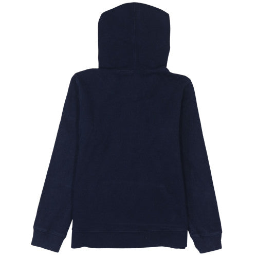 GAP Womens Navy Blue Pullover Hoodie M Hooded Cotton Logo