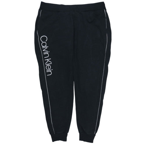 Calvin Klein Men's Black 3XL Jogger Sweatpants with Logo