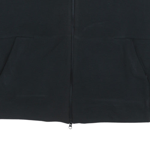Adidas Men's Black XL Full Zip Hooded Sweatshirt