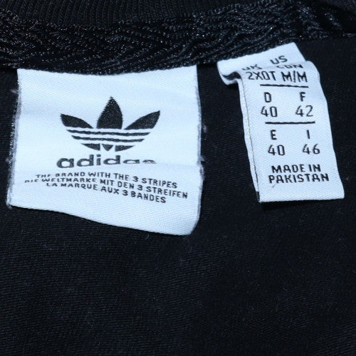 Adidas Womens Black Long Sleeve Crew Neck Sweatshirt Size M