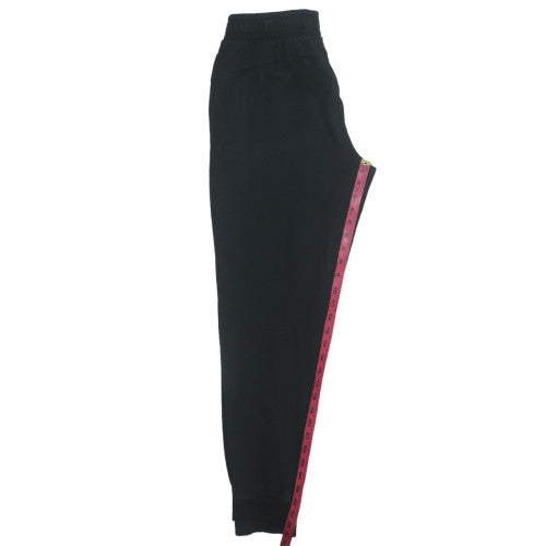 Puma Men Black Jogger Sweatpants M Regular Fit Fleece Activewear