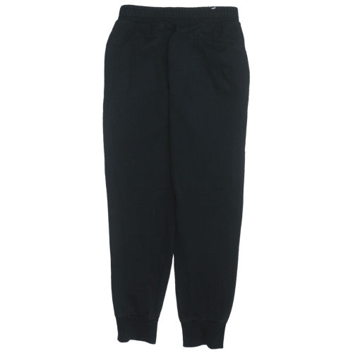 Puma Men Black Jogger Sweatpants M Regular Fit Fleece Activewear