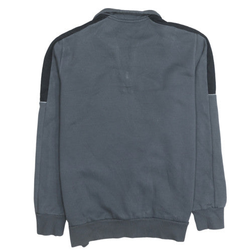 Puma Men’s Grey 1/4 Zip Pullover Fleece Sweatshirt M