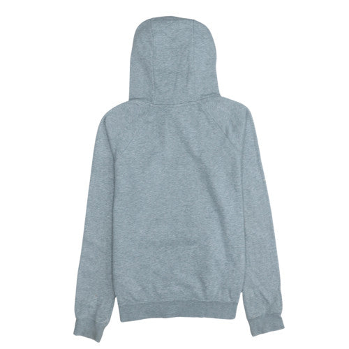 Nike Womens Grey XS Pullover Hoodie with Logo Front Pocket