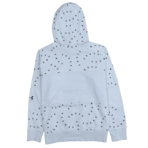 Under Armour Men's White Graphic Pullover Hoodie Size S