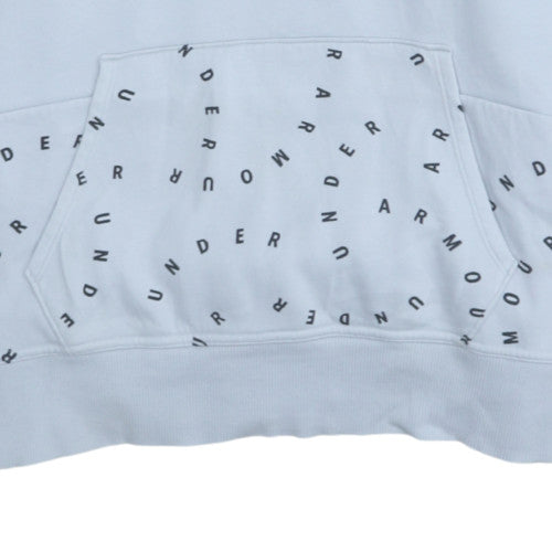 Under Armour Men's White Graphic Pullover Hoodie Size S
