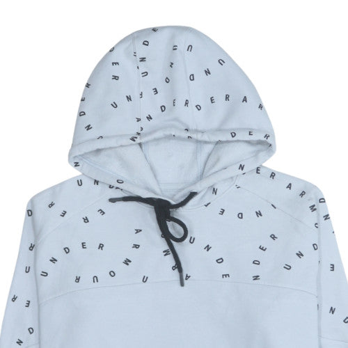 Under Armour Men's White Graphic Pullover Hoodie Size S
