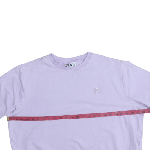 Fila Women’s Purple XXL Crew Neck Pullover Sweatshirt