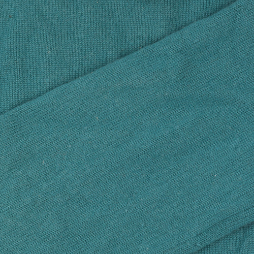 Jaeger Women’s Green Wool Cashmere Mock Neck Jumper Size S