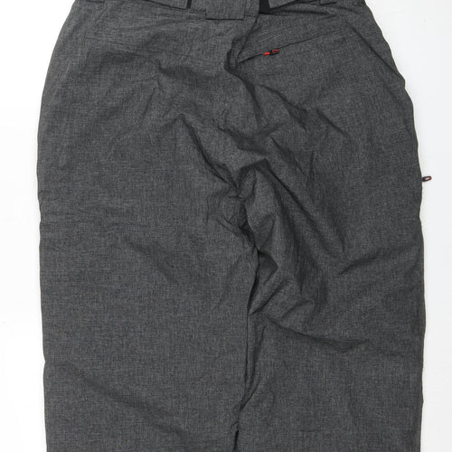 TOG24 Men Grey Waterproof Insulated Snow Pants M