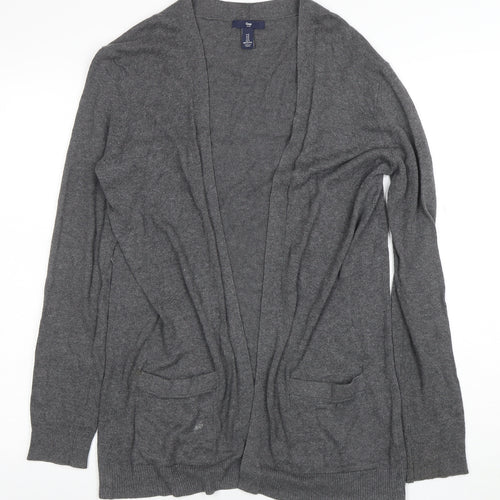 GAP Womens Grey Long Sleeve Cardigan Knit S UK10