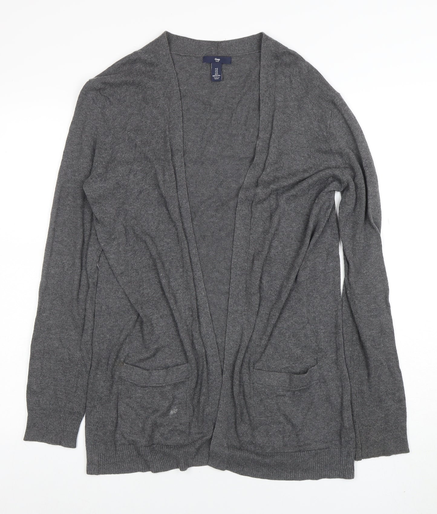 GAP Womens Grey Long Sleeve Cardigan Knit S UK10