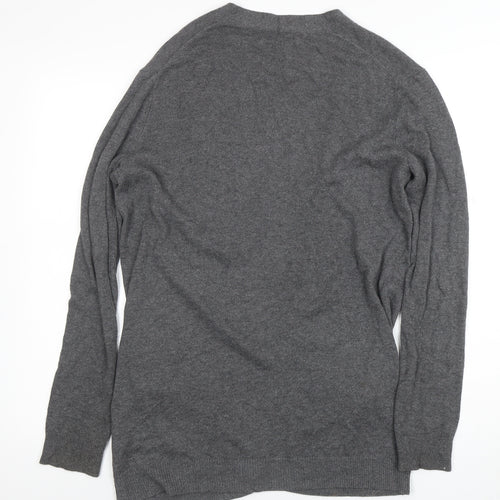 GAP Womens Grey Long Sleeve Cardigan Knit S UK10