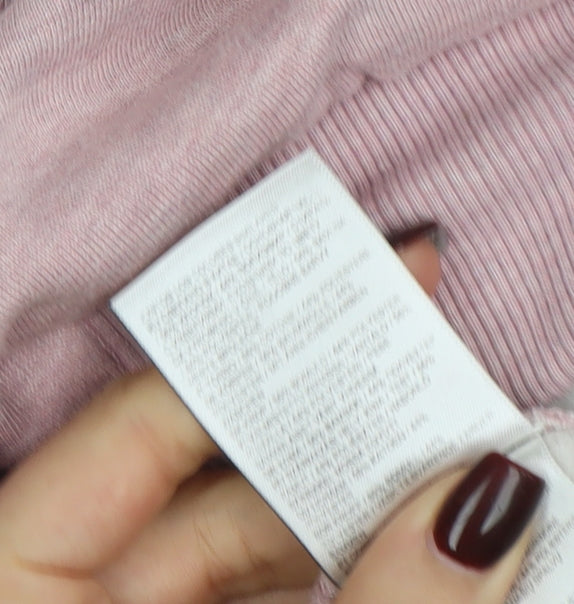 Superdry Womens Pink Jogger Sweatpants UK 16 Cotton Blend