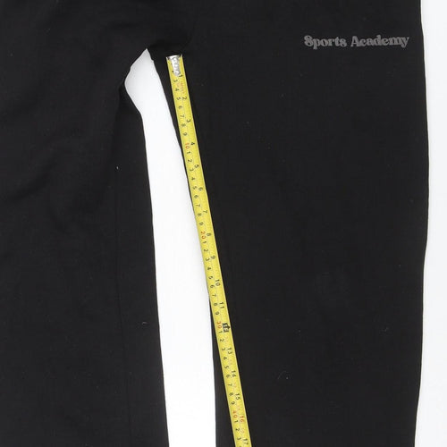 PrettyLittleThing Womens Black Jogger Sweatpants S Cotton Blend