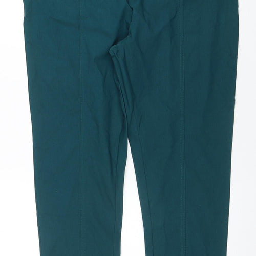Emerald Classics Women's Green Stretch Trousers Size 20