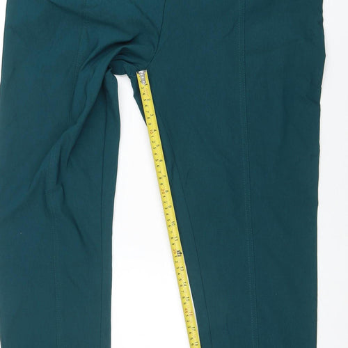 Emerald Classics Women's Green Stretch Trousers Size 20