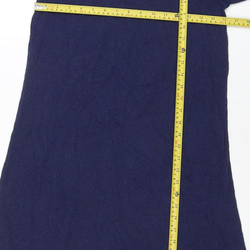 Seasalt Cornwall Women’s Blue Knit Shift Dress Size 10