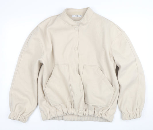 Copperose Paris Women's Beige L Basic Twill Jacket