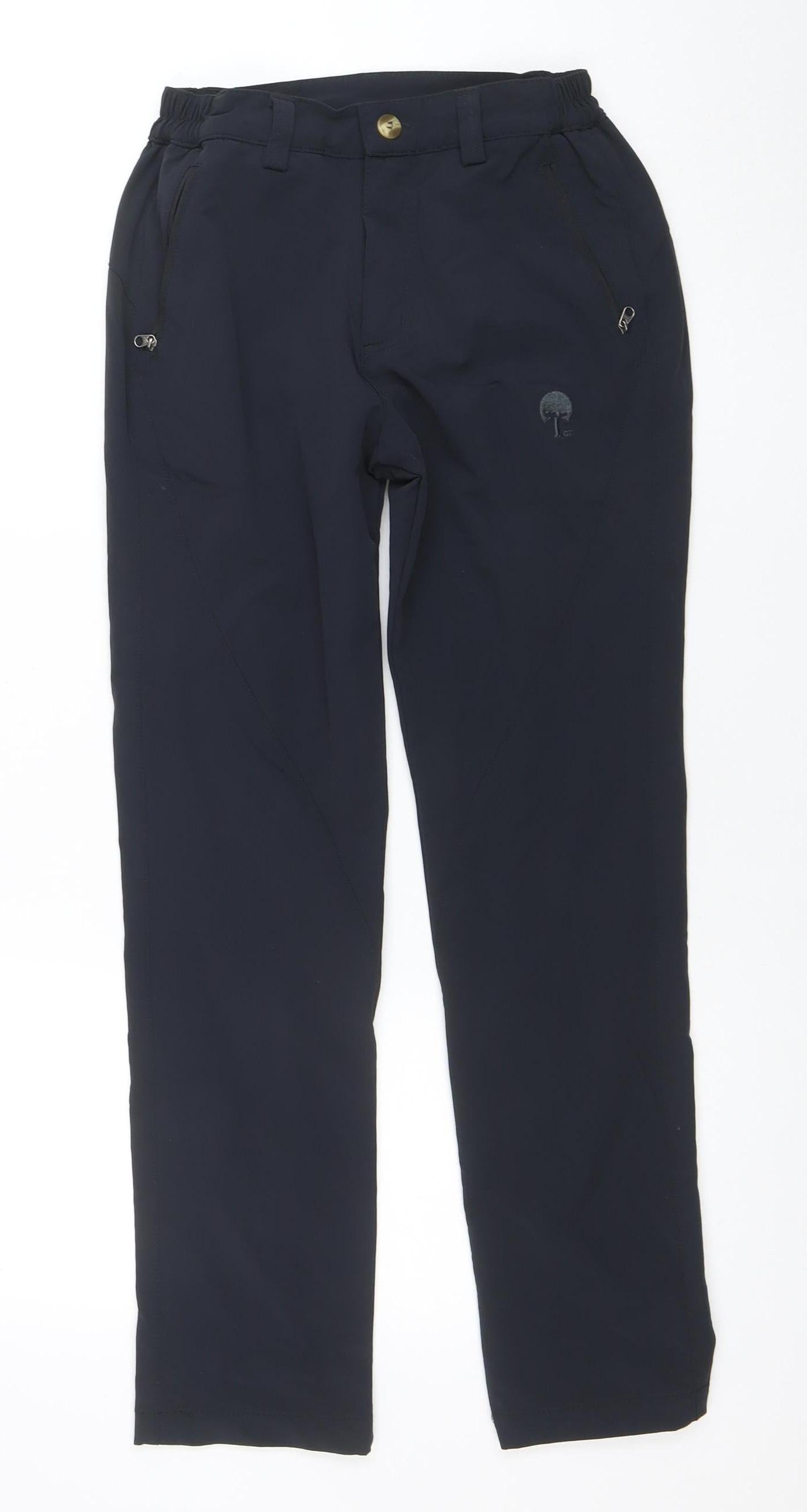 Timberland Womens Black Cargo Trousers S Regular Fit Stretch