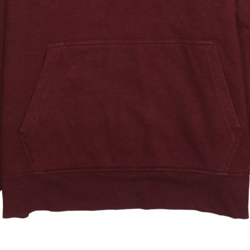 Under Armour Men's Red Pullover Hoodie Medium Sports Fleece