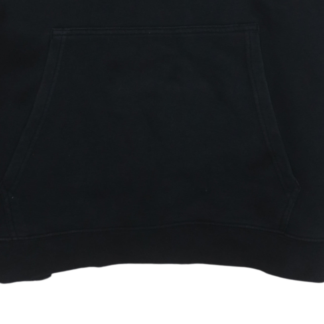 Nike Men's Black Pullover Hoodie M Regular Fit Graphic Logo Sweatshirt