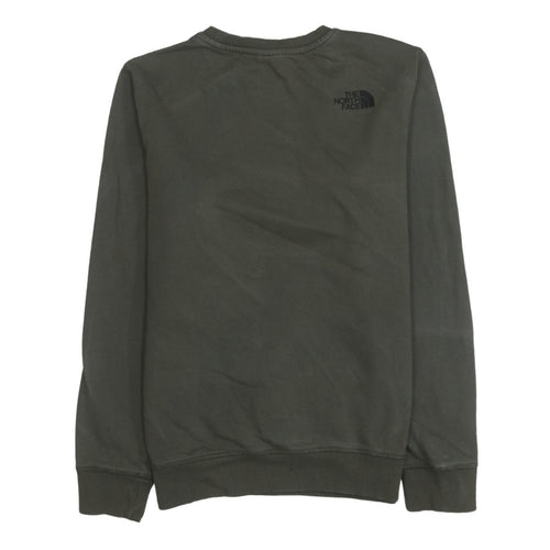 The North Face Boys Green XL Pullover Sweatshirt with Logo Graphic Print