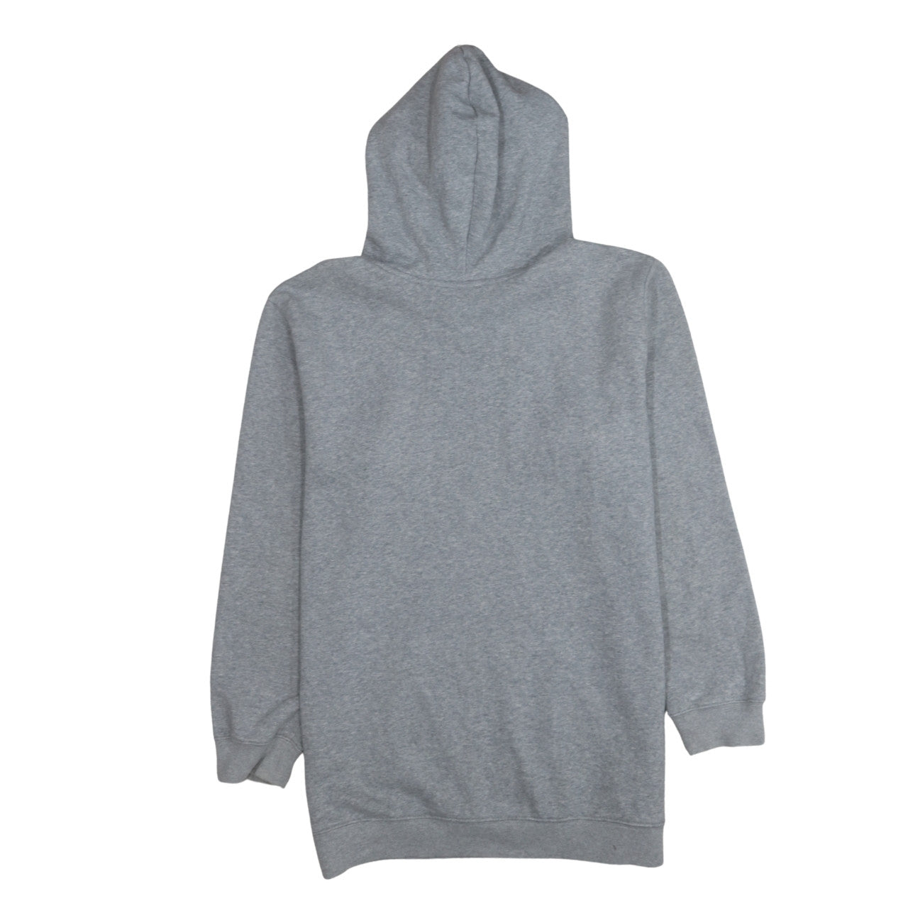 Adidas Women Grey Hoodie UK 12 Pullover Trefoil Logo Sweatshirt