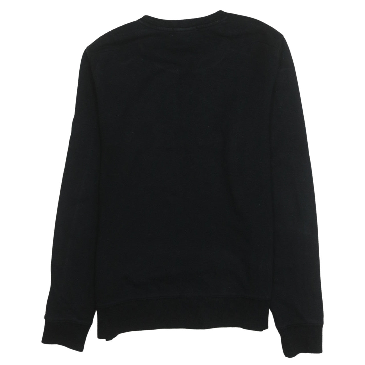Calvin Klein Jeans Mens Black M Logo Crew Neck Sweatshirt
