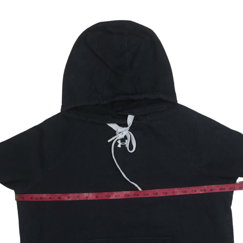 Under Armour Men's Black Large Pullover Hoodie with Kangaroo Pocket