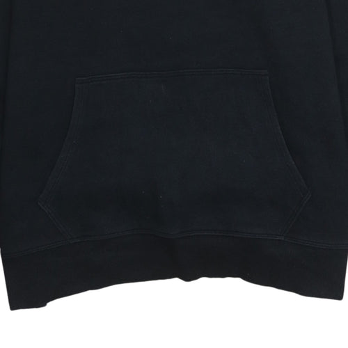 Under Armour Men's Black Large Pullover Hoodie with Kangaroo Pocket