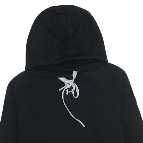 Under Armour Men's Black Large Pullover Hoodie with Kangaroo Pocket