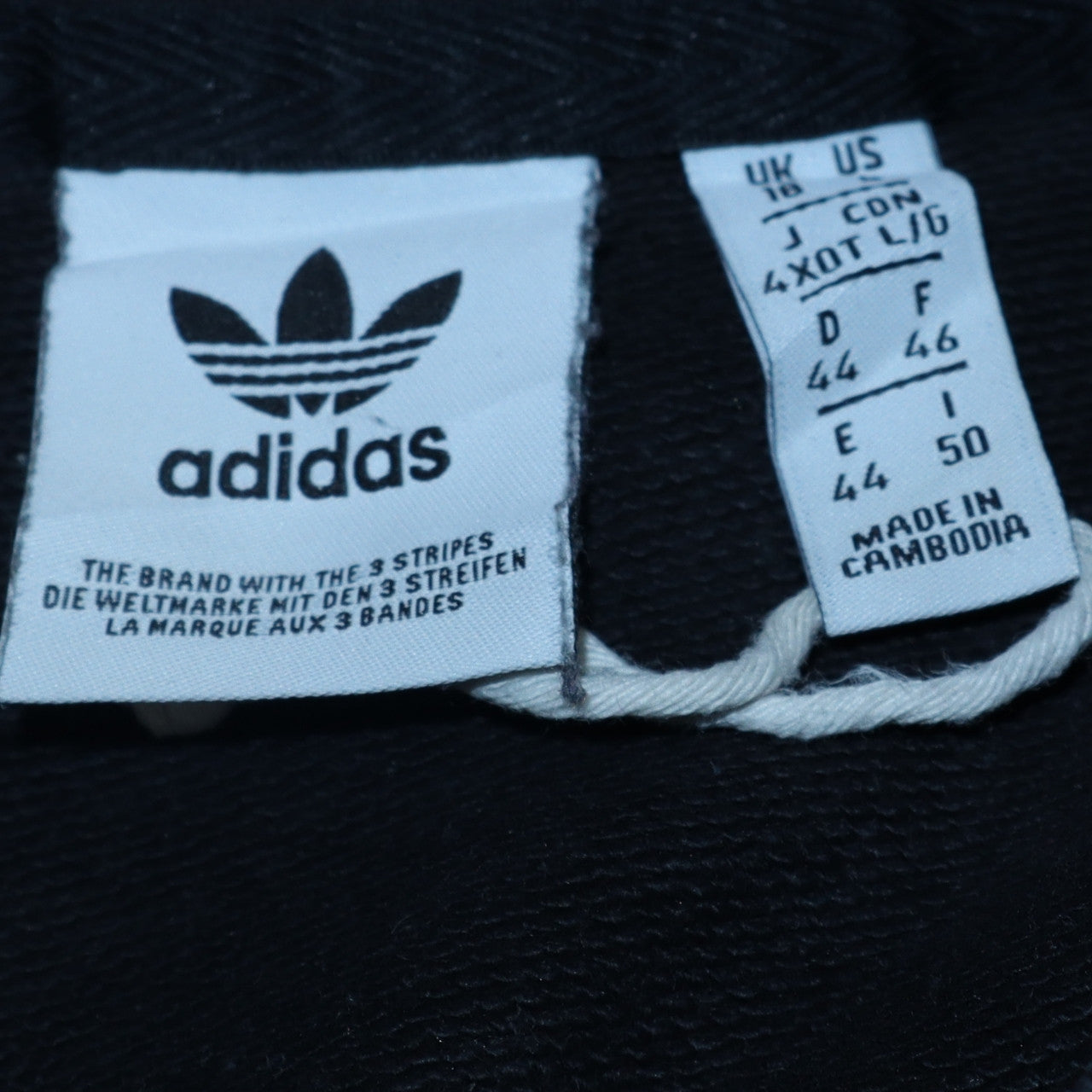 Adidas Womens Black Crew Neck Pullover Sweatshirt Size 18