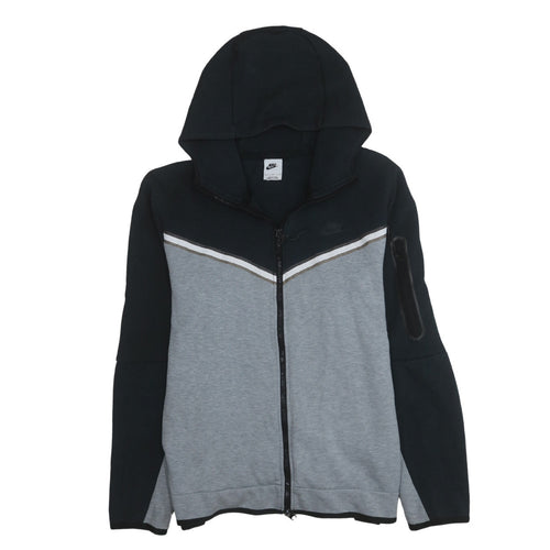 Nike Men’s Grey Full Zip Hoodie L Sportswear Jacket